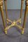 Antique Side Table in Italian Marble and Gold Gilded Wood 5