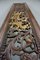 Large Antique Wooden Facade Ornament with Carvings 10