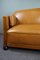 Art Deco 2-Sitzer Sofa aus Leder 6