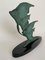 Art Deco Sculpture of Fish in Green Patina by Marti Font Regule, 1930 10