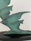 Art Deco Sculpture of Fish in Green Patina by Marti Font Regule, 1930 8