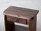 Tavolini brutalisti in legno, set di 2, Immagine 3