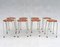 Vintage Dutch Stools in Plywood, 1970s, Set of 8, Image 10