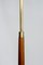 Scandinavian Floor Lamp in Brass and Teak, 1960, Image 4