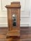 Reloj victoriano antiguo grande de roble tallado, Imagen 6