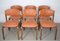 Italian Chairs by Gianfranco Frattini for Caruzzati Construction Sites, 1950s, Set of 6 1