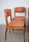 Italian Chairs by Gianfranco Frattini for Caruzzati Construction Sites, 1950s, Set of 6 5