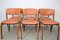 Italienische Stühle von Gianfranco Frattini für Caruzzati Construction Sites, 1950er, 6er Set 8