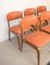 Italienische Stühle von Gianfranco Frattini für Caruzzati Construction Sites, 1950er, 6er Set 4