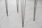Modern Scandinavian Teak Wood Cabinet with Metal Hairpin Legs, 1960s, Image 8