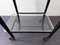 Dutch Wood and Glass Serving Trolley from Coja, 1960s, Image 4