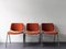 Italian DSC 106 Stacking Chairs by Giancarlo Piretti for Castelli, 1960s, Set of 3 1