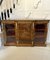 19th Century Victorian Burr Walnut Inlaid Credenza 1