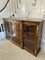 19th Century Victorian Burr Walnut Inlaid Credenza, Image 4