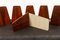 Mid-Century Bookends by Kai Kristiansen for Fm 1960s, Set of 6, Image 3