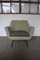 Vintage German Cocktail Chair in Green Boucle, 1950 4