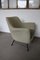 Vintage German Cocktail Chair in Green Boucle, 1950, Image 5