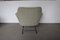 Vintage German Cocktail Chair in Green Boucle, 1950, Image 6