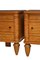 Art Deco French Low Bedside Cabinets, Set of 2 5