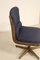 Upholstered Wooden Desk Chair, 1970s 5