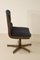 Upholstered Wooden Desk Chair, 1970s 11