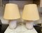 Vetri Murano Table Lamps from Venini, Set of 2 1