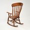 Rocking Chair Windsor Victorien Antique 8