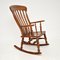 Rocking Chair Windsor Victorien Antique 4