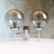 Minimalist Double-Sphere Glass Wall Lamp, 1970s, Image 1