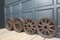 Vintage Car Spokes, Set of 4, Image 6