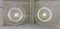 Murano Glas Deckenlampen mit großen Zentralglocken, 2er Set 12