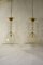 Murano Glass Ceiling Lamps with Large Central Bells, Set of 2 1