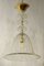 Murano Glas Deckenlampen mit großen Zentralglocken, 2er Set 5