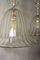 Murano Glass Ceiling Lamps with Large Central Bells, Set of 2 8