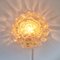 Mid-Century Amber Bubble Glass Flush Mount or Wall Lamp by Helena Tynell for Limburg, Germany, 1970s 6