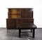 Art Deco Writing Dresser with Table in the Style of Bruno Paul, 1930s, Set of 2 11