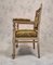 Antique Empire Carved Wood Armchairs, Set of 2 3