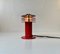 Danish Modern Red Wall Sconce from Abo Metalkunst, 1970s, Image 5
