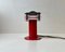 Danish Modern Red Wall Sconce from Abo Metalkunst, 1970s 1