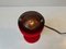 Danish Modern Red Wall Sconce from Abo Metalkunst, 1970s 3