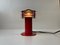 Danish Modern Red Wall Sconce from Abo Metalkunst, 1970s 8
