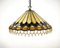 Vintage Italian Handcrafted Fringed Chandelier in the style of Tiffany 3