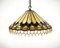 Vintage Italian Handcrafted Fringed Chandelier in the style of Tiffany, Image 3