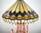 Vintage Italian Handcrafted Fringed Chandelier in the style of Tiffany, Image 2