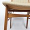 High Back Danish Teak Dinning Chairs, 1960s, Set of 4, Image 10