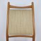 High Back Danish Teak Dinning Chairs, 1960s, Set of 4 6