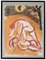 Assiette Marc Chagall, Caïn et Abel de the Bible Ii, Lithographie, 1960 1