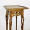Art Nouveau Oak Pedestal Plant Table 14
