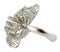 18 Karat White Gold Fashion Design Ring 2