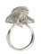 18 Karat White Gold Fashion Design Ring, Image 4